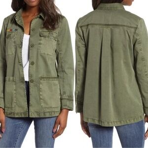 Caslon Olive Green Utility Jacket